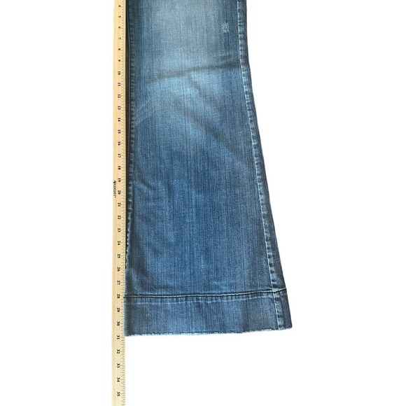 Mossimo Jeans Women's Size 11 Blue Denim Bootcut Leg Mid Rise Cotton Stretch - Picture 5 of 6